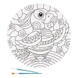 Obraz do malowania Papuga