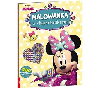 Disney Minnie. Malowanka z diamencikami