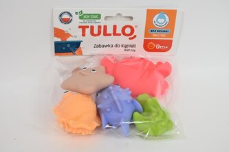 Zwierzątka d/kąp 5szt bez dziurki higien.522 75221