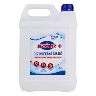 DEZIPOWER PLUS Dezinfekční čistič s květinovou vůní bez chlóru na tvrdé povrchy 5 L