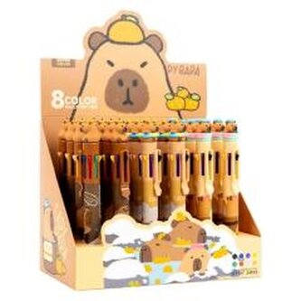 Długopis wielokolorowy Kapibara (24szt)
