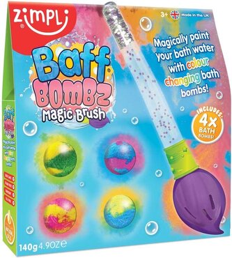 ZIMPLI KIDS Šumivé bomby s magickým štětcem