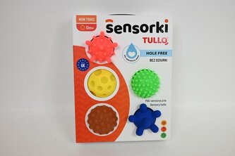 Piłeczki sensoryczne 5szt b/dziurki REF800 78000