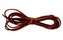 Sznurek do biżuterii ze sztucznej skóry brązowy