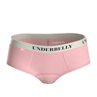 Menstruační kalhotky Underbelly Lowee  růžové (LOWEE-RU-BI-1-MM) M