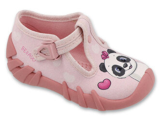 110P520 20 - dívčí bačkorky Befado SPEEDY, panda 110P520_21