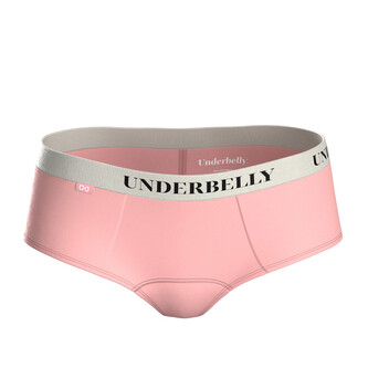 Menstruační kalhotky Underbelly Lowee růžové (LOWEE-RU-BI-1-PAD) L