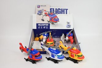 Helikopter 20cm św/dźw 6szt/disp 1357206 72062