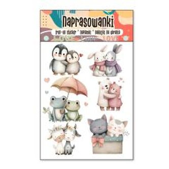 Naprasowanki Termo Naklejki na Ubrania Miłość