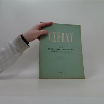 Czerny op.718 /Etudy pro levou ruku / Piano