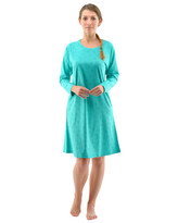 Dámská noční košile Gina zelená (19133-LMZDMZ) L