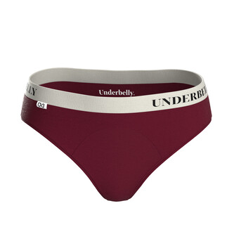 Menstruační kalhotky Underbelly Univers červené (UNIVERS-BO-BI-2-MM) XL