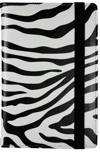 Kalendarz 2026 Upsala A5 tygodniowy na gumkę wzorzysty z nadrukiem