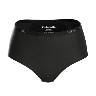 Menstruační kalhotky Underbelly Classi černé (CLASSI-CE-EM-3-PAD) L