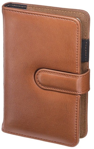 Kalendarz 2026 A6 tygodniowy magnetyczny brązowy