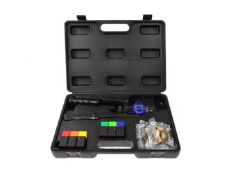 Pákové nýtovací kleště pro nýty M3-M10 v kufru GEKO PREMIUM