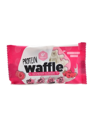 Go Fitness - Protein wafle 50 g - raspberry white chocolate
