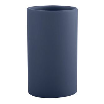 Spirella kelímek na kartáčky TUBE-Matt, matně tmavě modrý, keramika