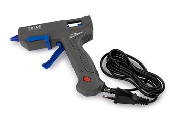 Tavná pistole na lepidlo Ø7 mm - 1 ks - šedá