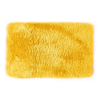 Spirella koupelnová předložka FINO, žlutá, mikrovlákno, protiskluzová, 60 x 90 cm