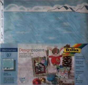 Design-papier 190 g/m2 30,5x30,5cm 5ark