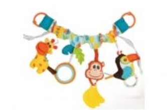 Zawieszka do wózka kolorowa dźungla