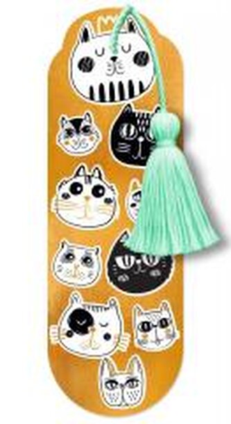 Zakładka z chwostem Złote koty