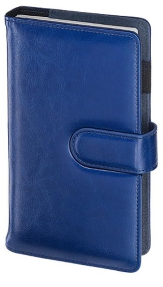 Kalendarz 2026 B6 wymienny wkład 2026 dzienny magnetyczny niebieski