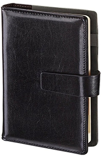 Kalendarz 2026 A6 wymienny wkład dzienny czarny