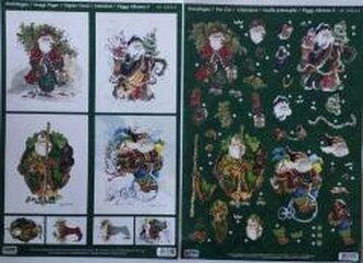 Zestaw 2 arkuszy A4 3D sztancowane