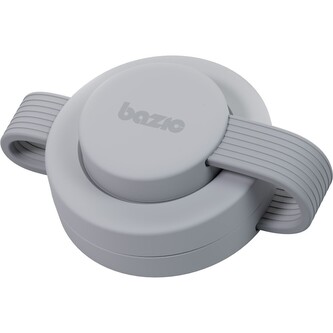 Energea Bazic GoMag Trio 2 3v1 Foldable MagSafe nabíječka 15W světle šedá