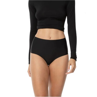 Dámské kalhotky Julimex černé (Joy maxi brasil-black) XL