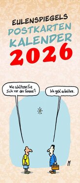 Eulenspiegels Postkartenkalender 2026