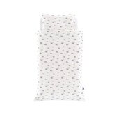 TRÄUMELAND Povlečení Jersey 100/135 + 40/60 Little Farm Blau