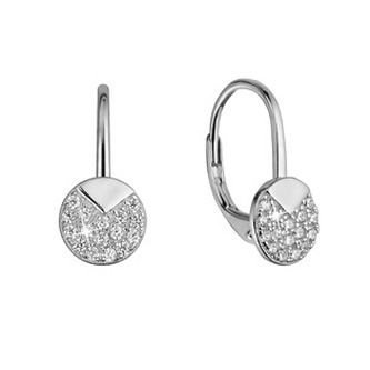 EG2957 Stříbrné náušnice se zirkony