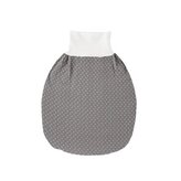 TRÄUMELAND Novorozenecký spací pytel Pünktchen grau