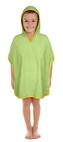 Froté pončo - Zelená,Žlutá - vel. 3 - 5 let