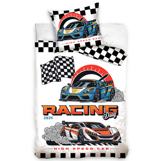 Dětské povlečení Auta Racing Drag
