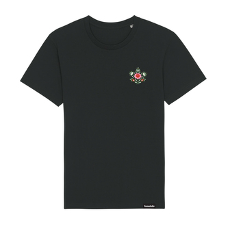 Tričko Majolika květ černé Černé M