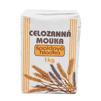 Mouka špaldová celozrnná hladká váha 1kg