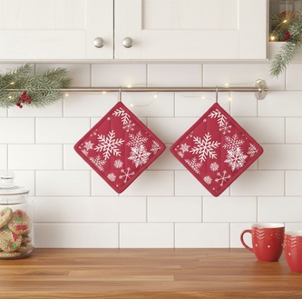 Podložka, Vánoční Vločky 1316, 18 x 18 cm
