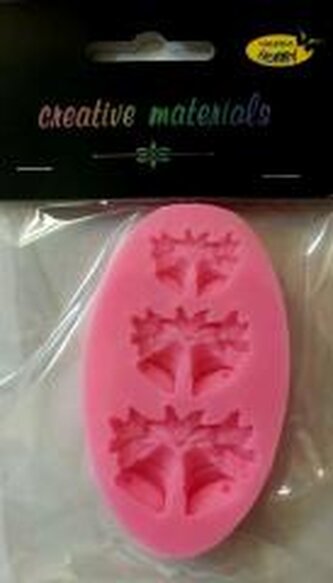 Forma silikonowa 5x8,5cm Ostrokrzew