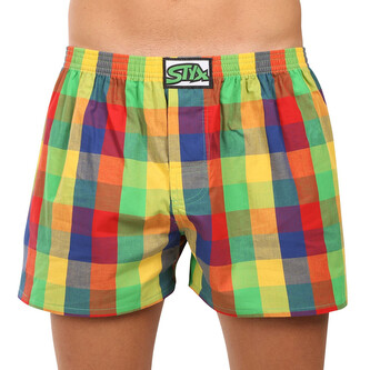 Pánské trenky Styx klasická guma vícebarevné (A0105) M