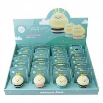 Brelok z lampką led Mała pszczółka MIX