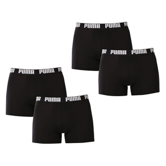 4PACK pánské boxerky Puma černé (701227791 004) L