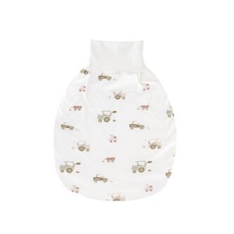 TRÄUMELAND Novorozenecký spací pytel Little Farm grün