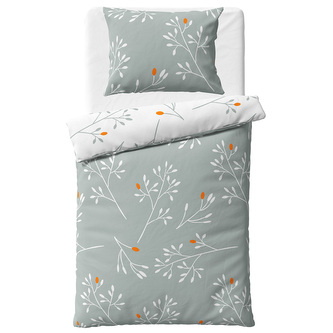 Bavlněné povlečení Winter Šedé