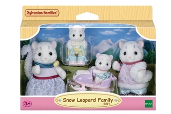 SYLVANIAN Rodzina śnieżnych leopardów 05814