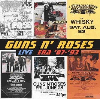 Guns N’ Roses: Live Era ’87–’93 (Black Vinyl)