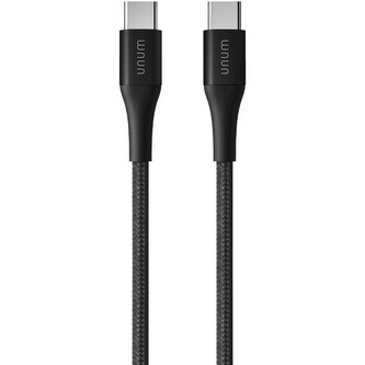 Epico UNUM Aramid kabel 240W 1,2m USB-C na USB-C černý